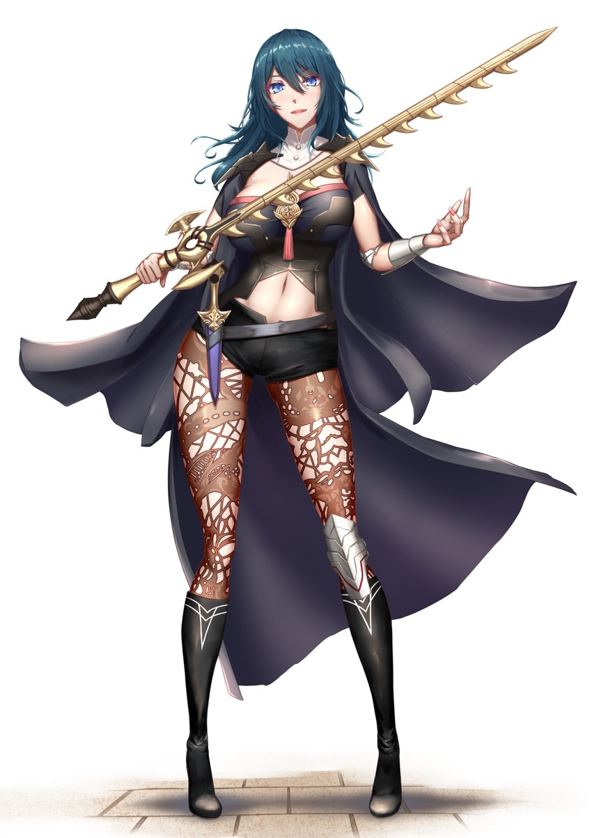 female byleth (fire emblem and 1 more) drawn by shiroshisu