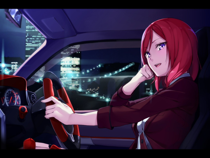 nishikino maki (love live! and 1 more) drawn by ginopi