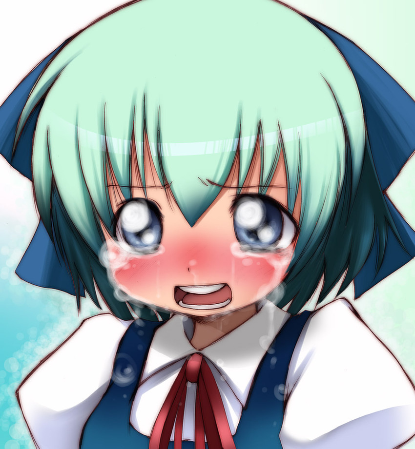 cirno (touhou) drawn by fujisaki_hikari