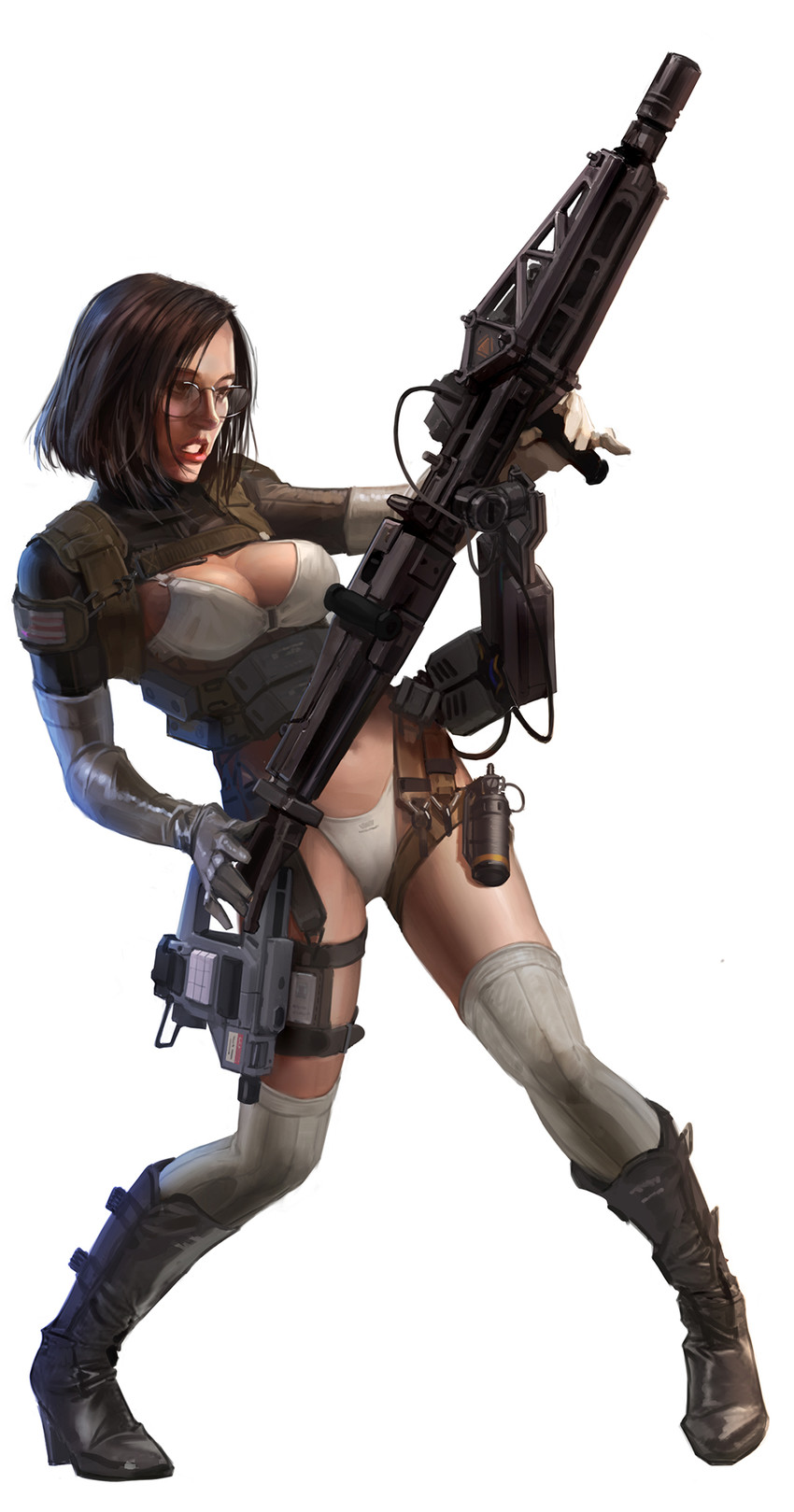 original and 2 more drawn by qi_wu