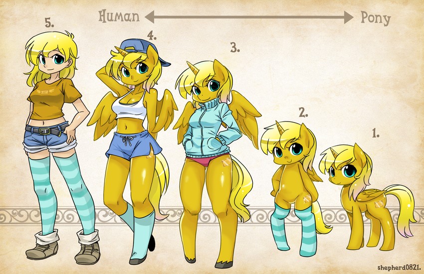golden ticket (original and 2 more) drawn by shepherd0821