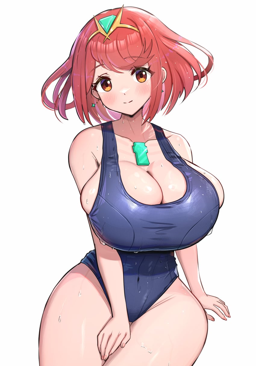 pyra (xenoblade chronicles and 1 more) drawn by gonzarez