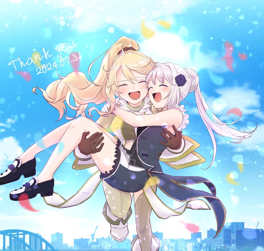 yakumo mitama and togame momoko (mahou shoujo madoka magica and 1 more) drawn by ultimate_magnum
