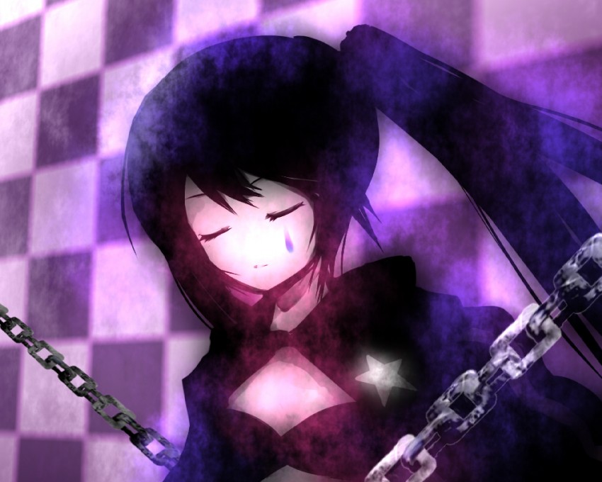 black rock shooter (black rock shooter) drawn by aisora