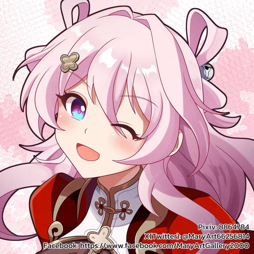 march 7th (honkai and 1 more) drawn by mary_fate