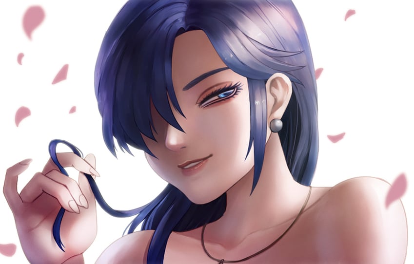 himoo yuina (tokimeki memorial and 1 more) drawn by okai