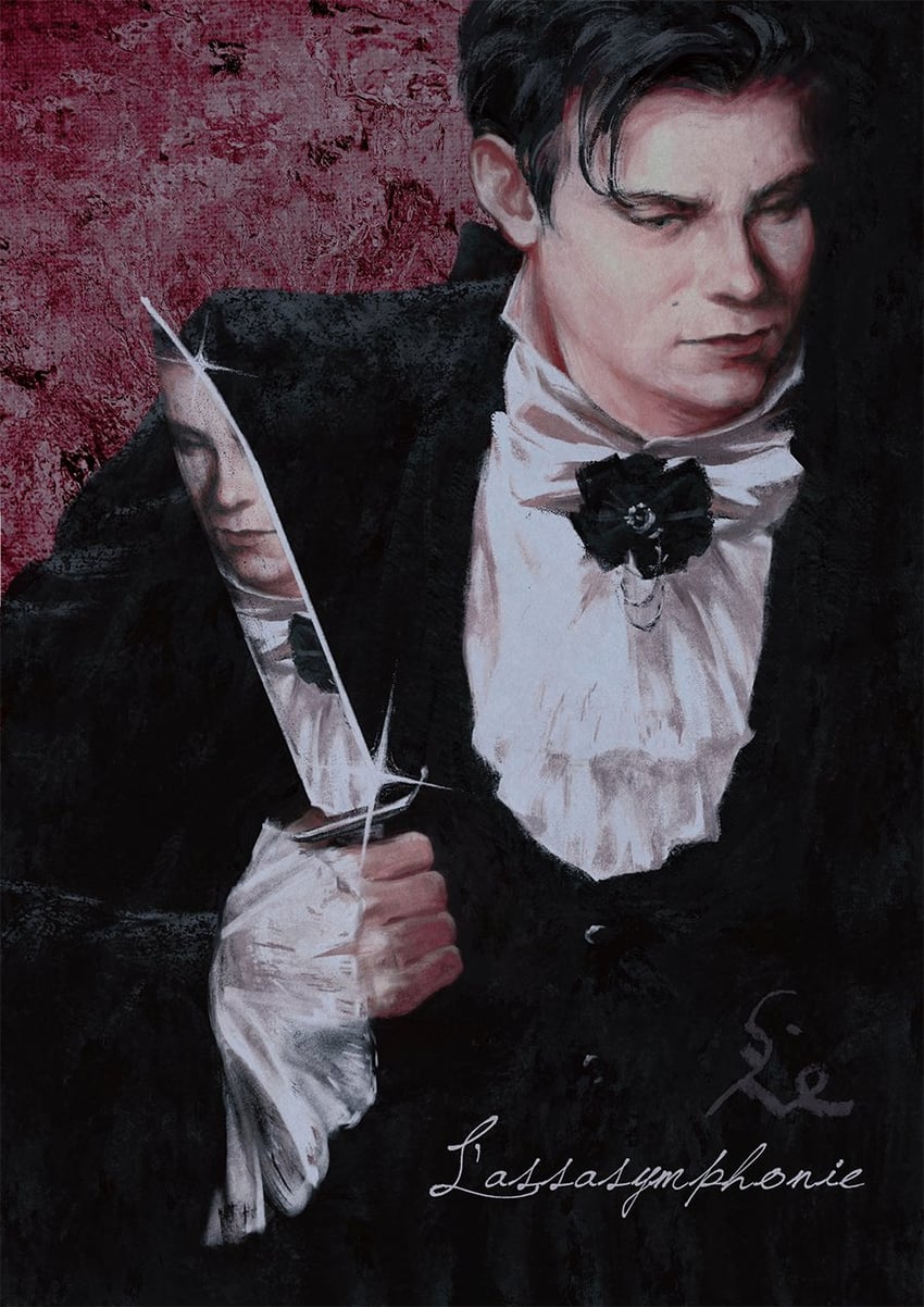 antonio salieri (real life and 1 more) drawn by chanasykine