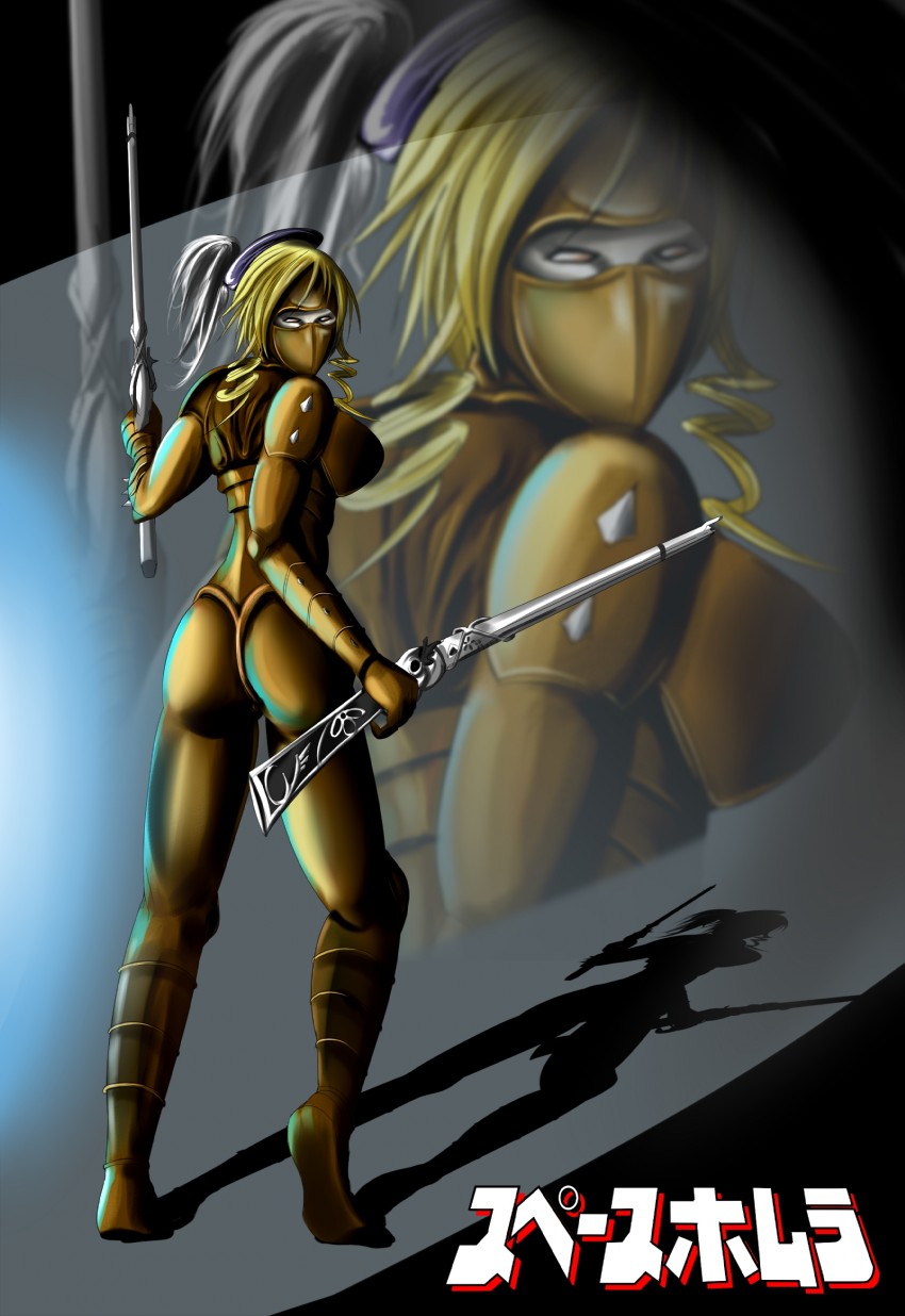 tomoe mami and lady armaroid (mahou shoujo madoka magica and 1 more) drawn by deskull