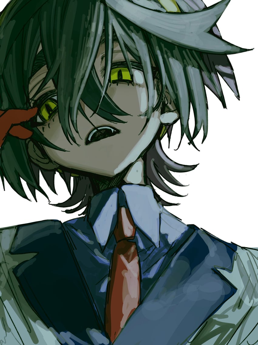 kieran (pokemon and 1 more) drawn by ogite_2