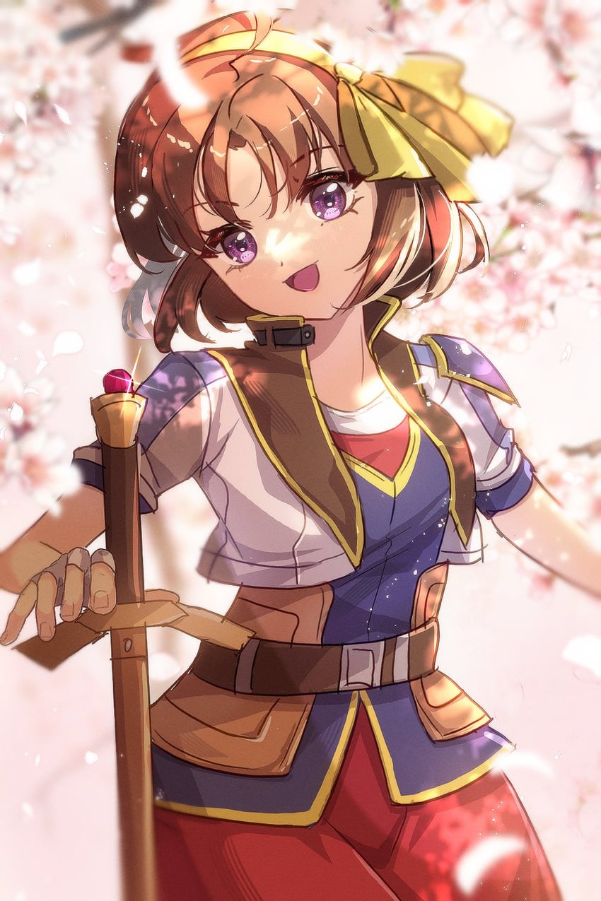 anelace elfead (eiyuu densetsu and 1 more) drawn by zer00han
