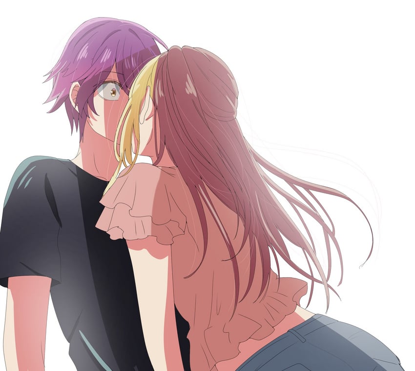 hoshino ruby and narushima melt (oshi no ko) drawn by hamaguci_miceuha