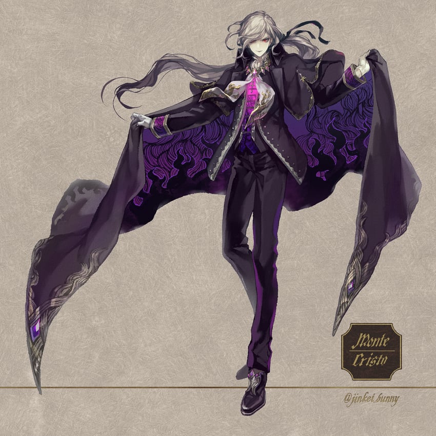 edmond dantes (fate and 1 more) drawn by koshika_rina