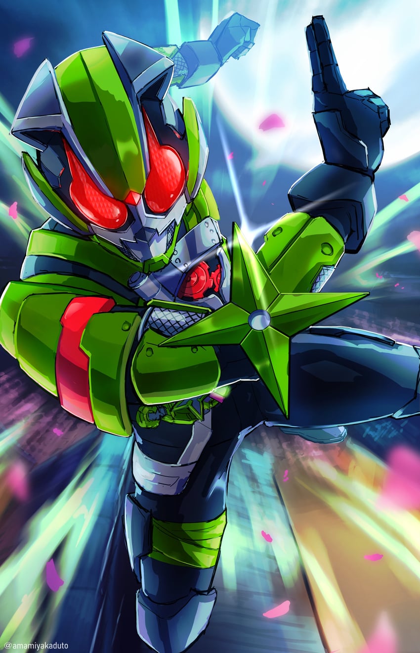 kamen rider tycoon (kamen rider and 1 more) drawn by amamiyakaduto