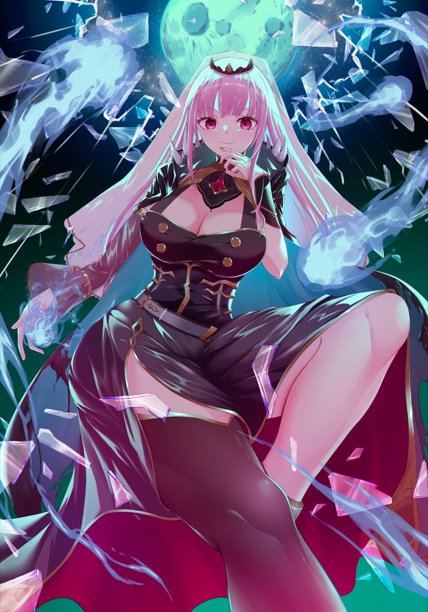 mori calliope (hololive and 1 more) drawn by kisaragi_yuu_(user_kfua8252)