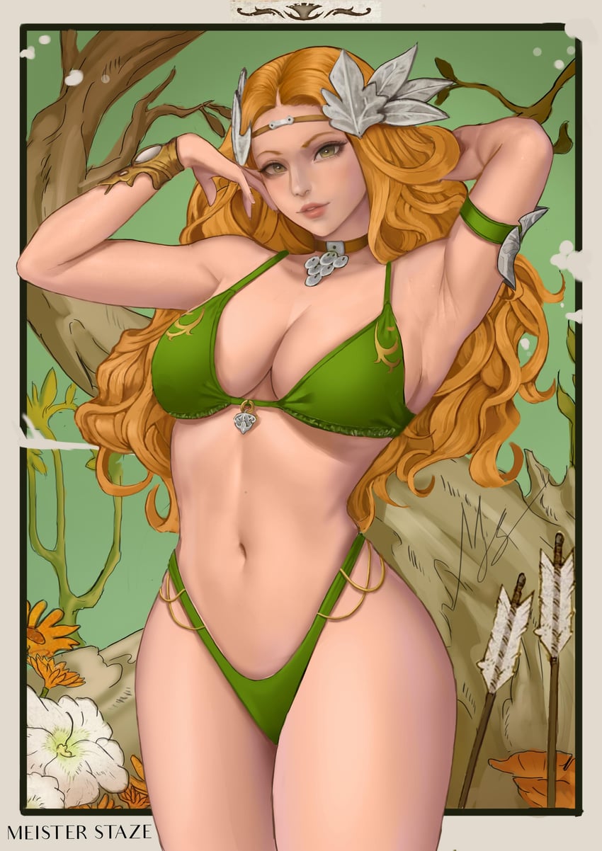 nophica (final fantasy and 1 more) drawn by meister_staze