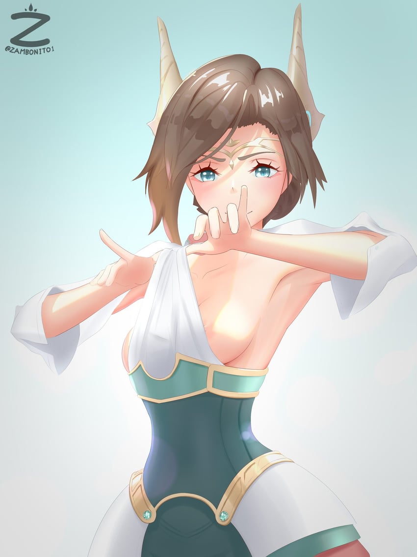alexandria (xenoblade chronicles and 1 more) drawn by zambonito