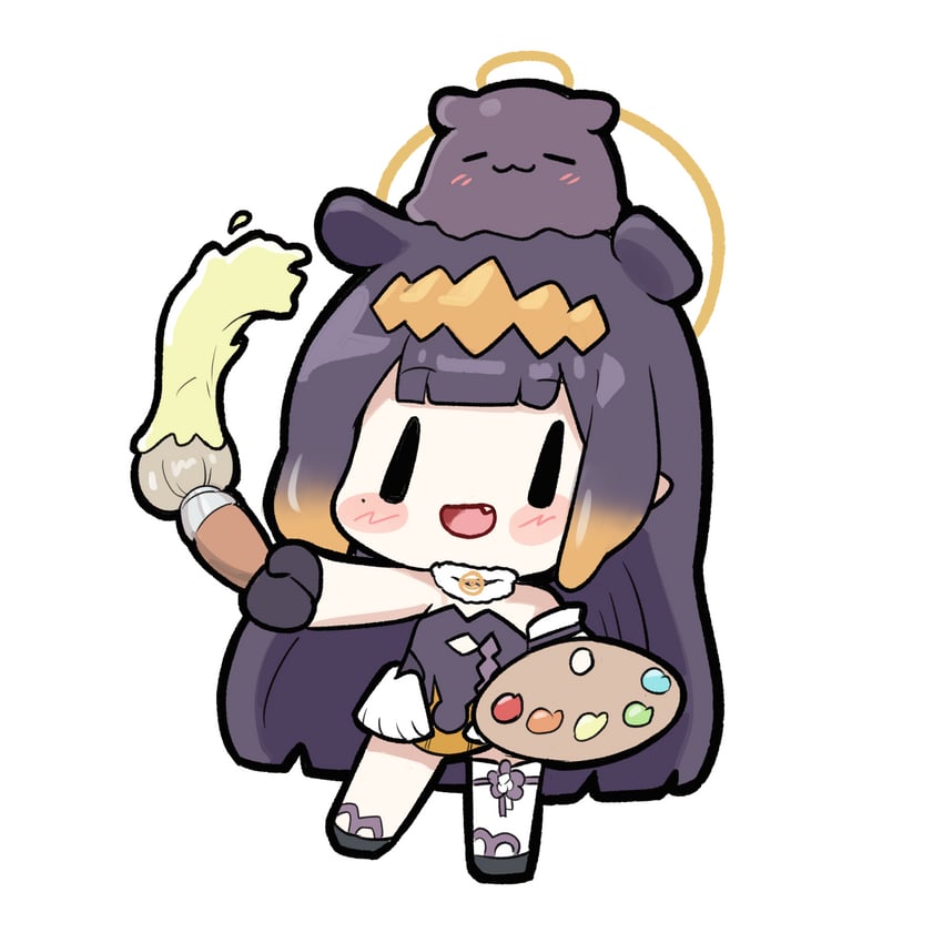 ninomae ina'nis (hololive and 1 more) drawn by snowmya