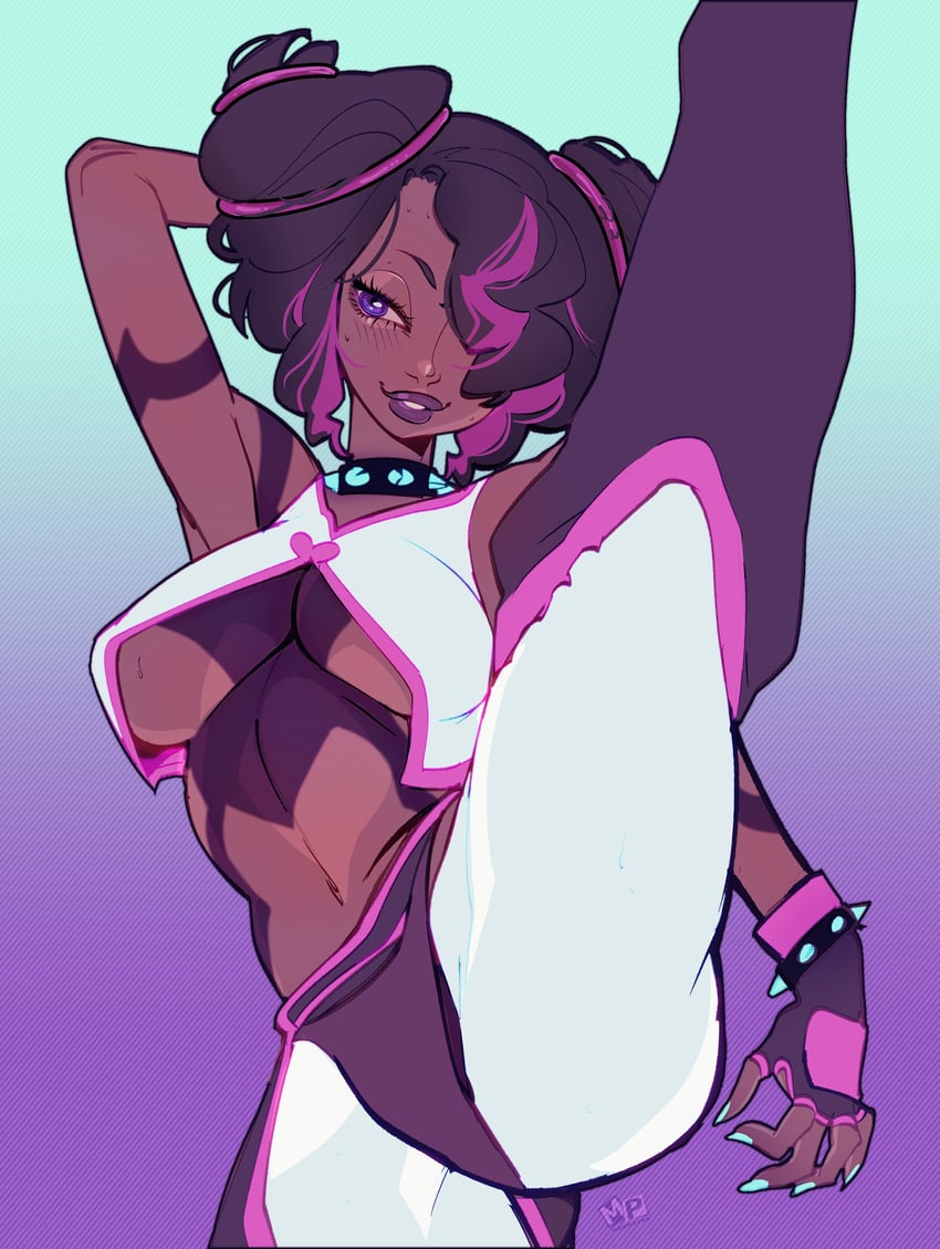 han juri (street fighter and 1 more) drawn by mahmapuu