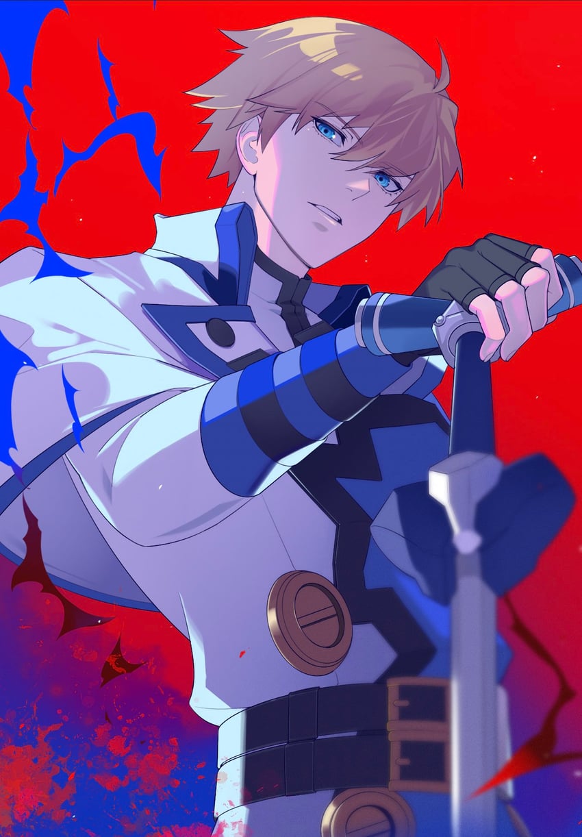 ky kiske (guilty gear and 1 more) drawn by ark1478