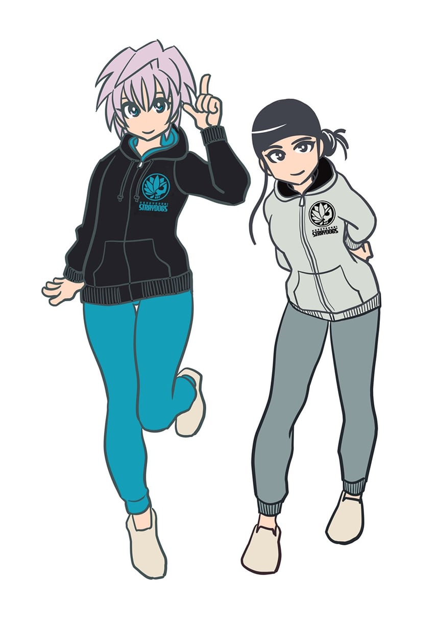 itami shino and hasegawa rumiko (shoujo fight) drawn by nihonbashi_yowoko