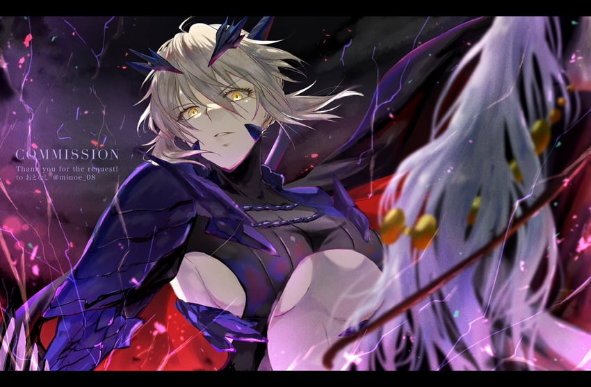 artoria pendragon (fate and 1 more) drawn by minoe08