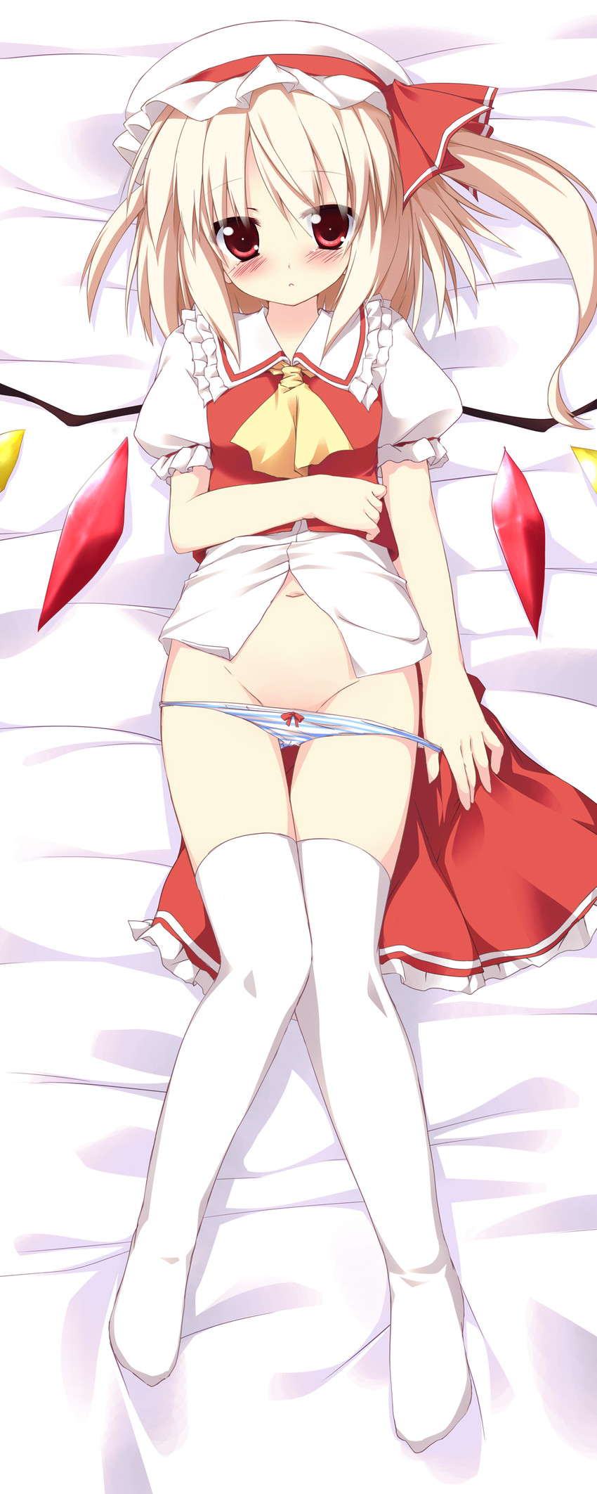 flandre scarlet (touhou) drawn by nanpuu