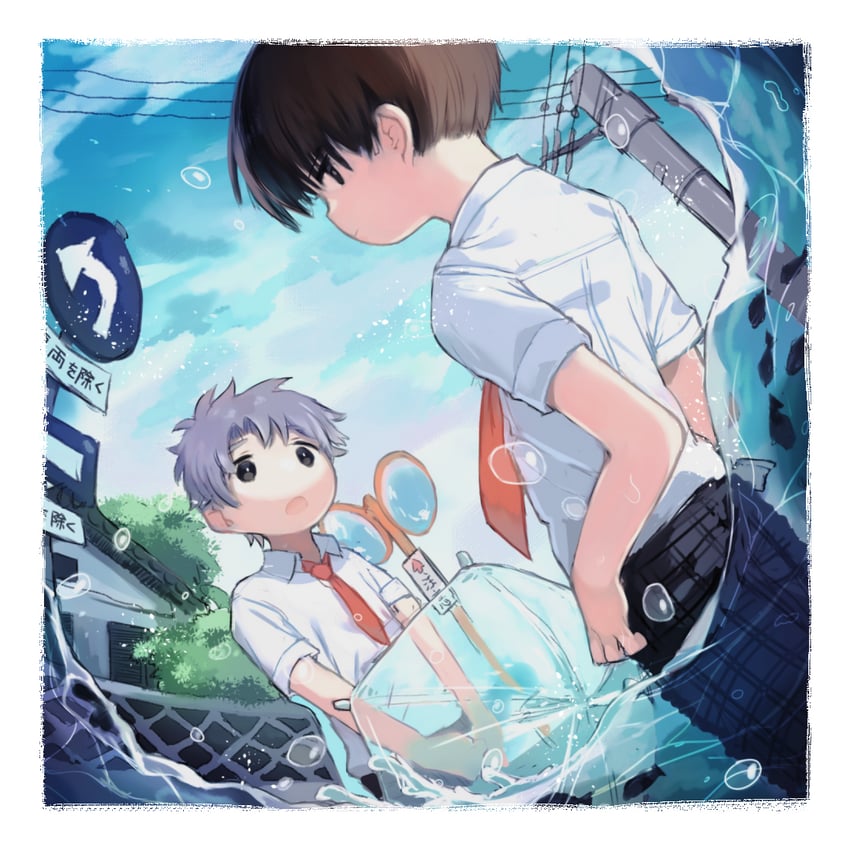 hiyoshi wakashi and ootori choutarou (tennis no ouji-sama) drawn by cotono_(nazekun)