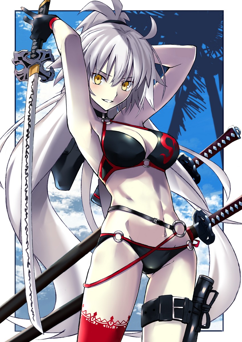 jeanne d'arc alter (fate and 1 more) drawn by yuchio