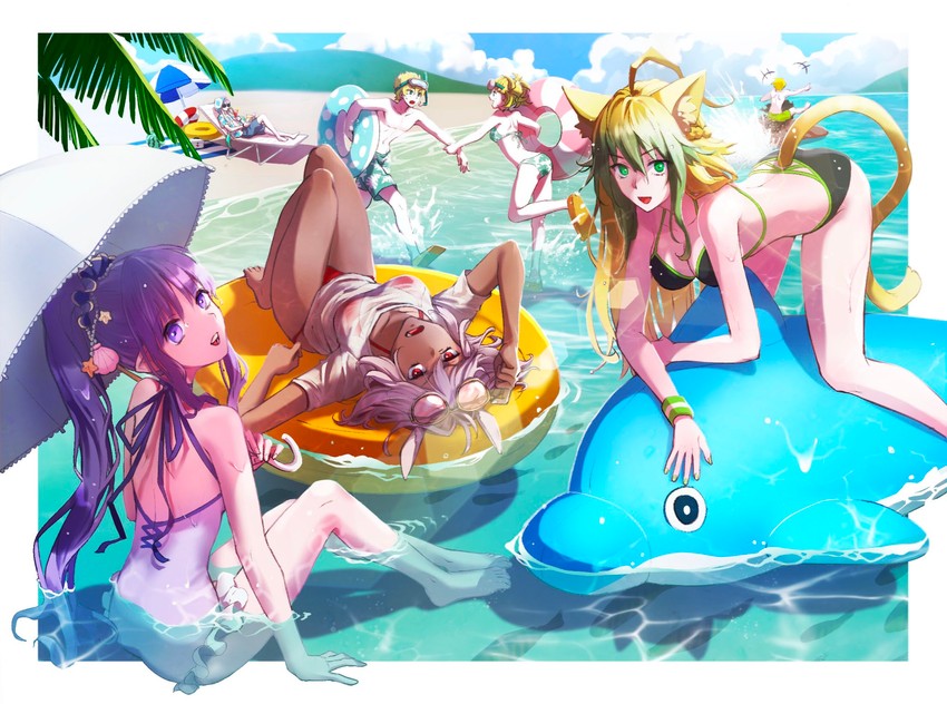 medea, caenis, atalanta, heracles, asclepius, and 4 more (fate and 1 more) drawn by nn_(nnenuenun)