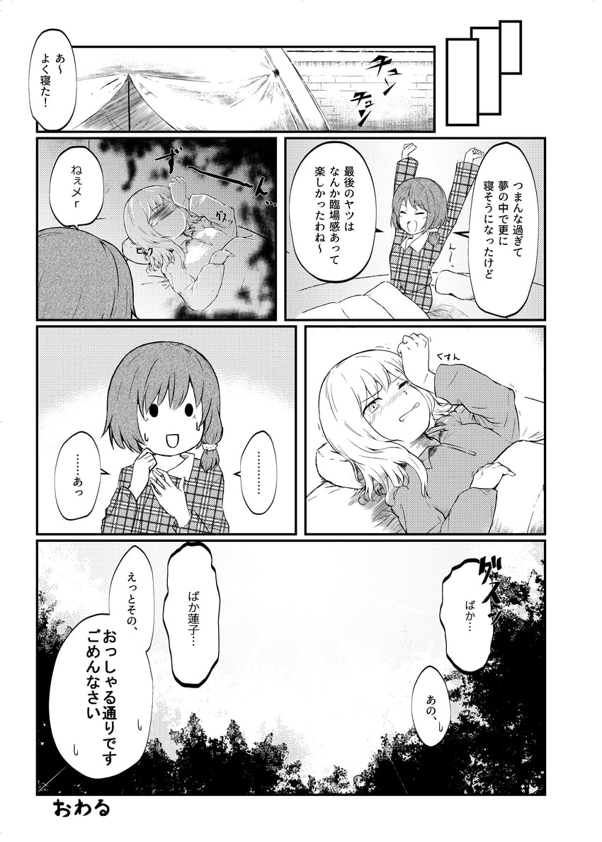 usami renko and maribel hearn (touhou) drawn by ginnkei