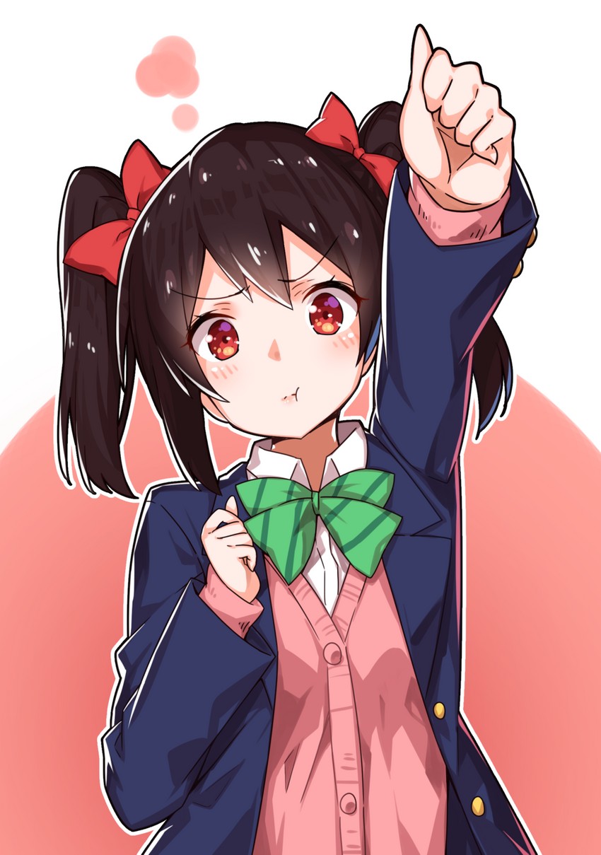yazawa nico (love live! and 1 more) drawn by engawa_(rarenago)