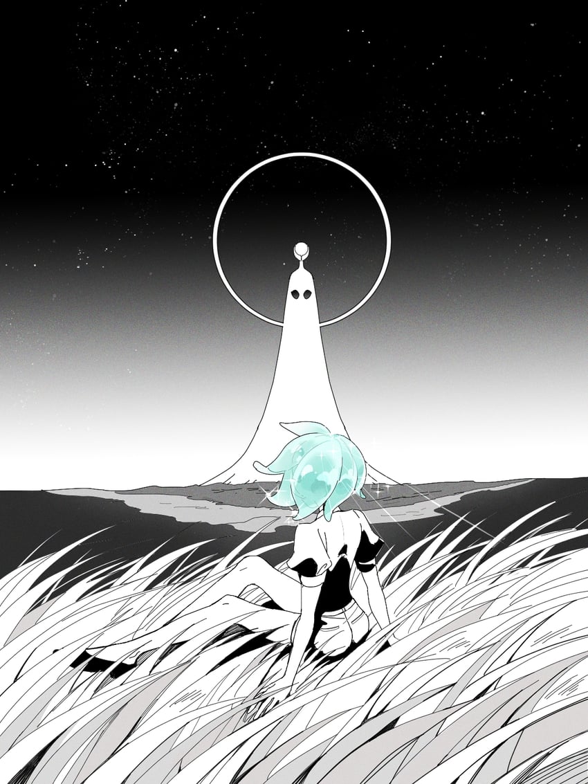 phosphophyllite (houseki no kuni) drawn by ban_wancheng_de_tiantang