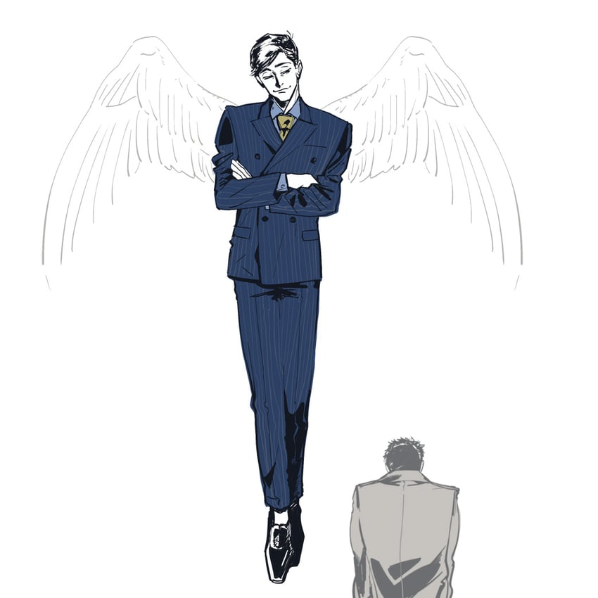 matsuno karamatsu and matsuno ichimatsu (osomatsu and 1 more) drawn by denzou_(50021106)