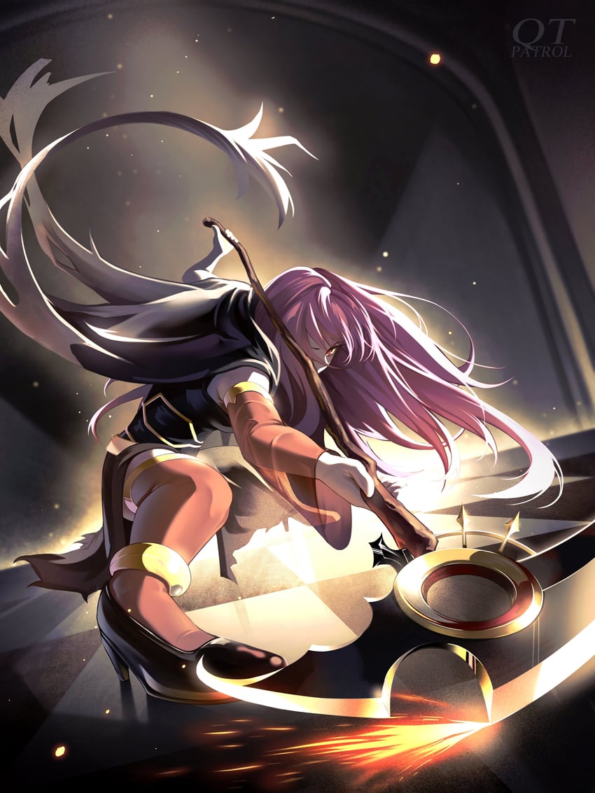 mori calliope (hololive and 1 more) drawn by qt_patrol