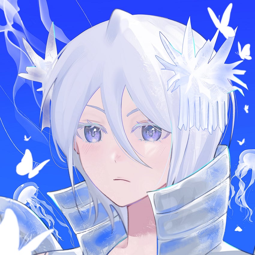 kuchiki rukia (bleach and 1 more) drawn by gwao_(_ul_13)