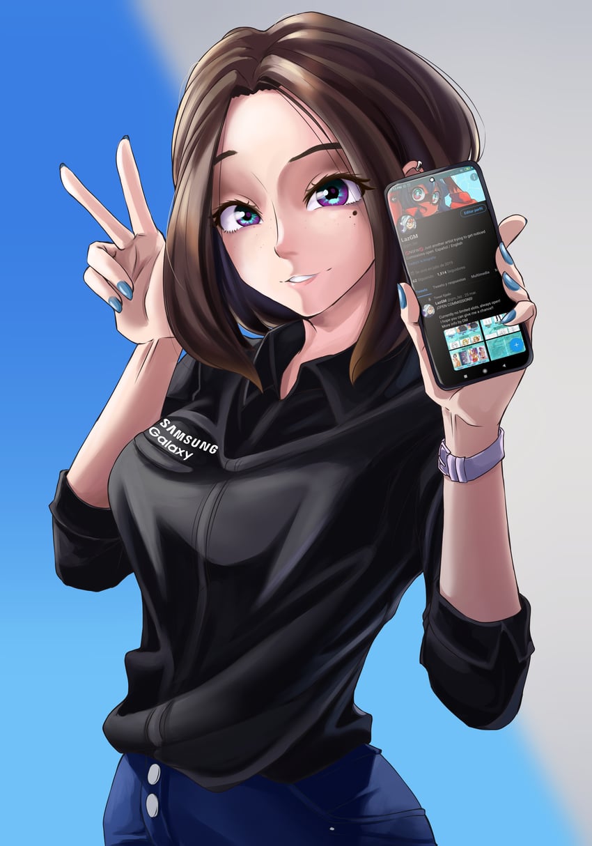 samsung sam (twitter and 1 more) drawn by laz_gm