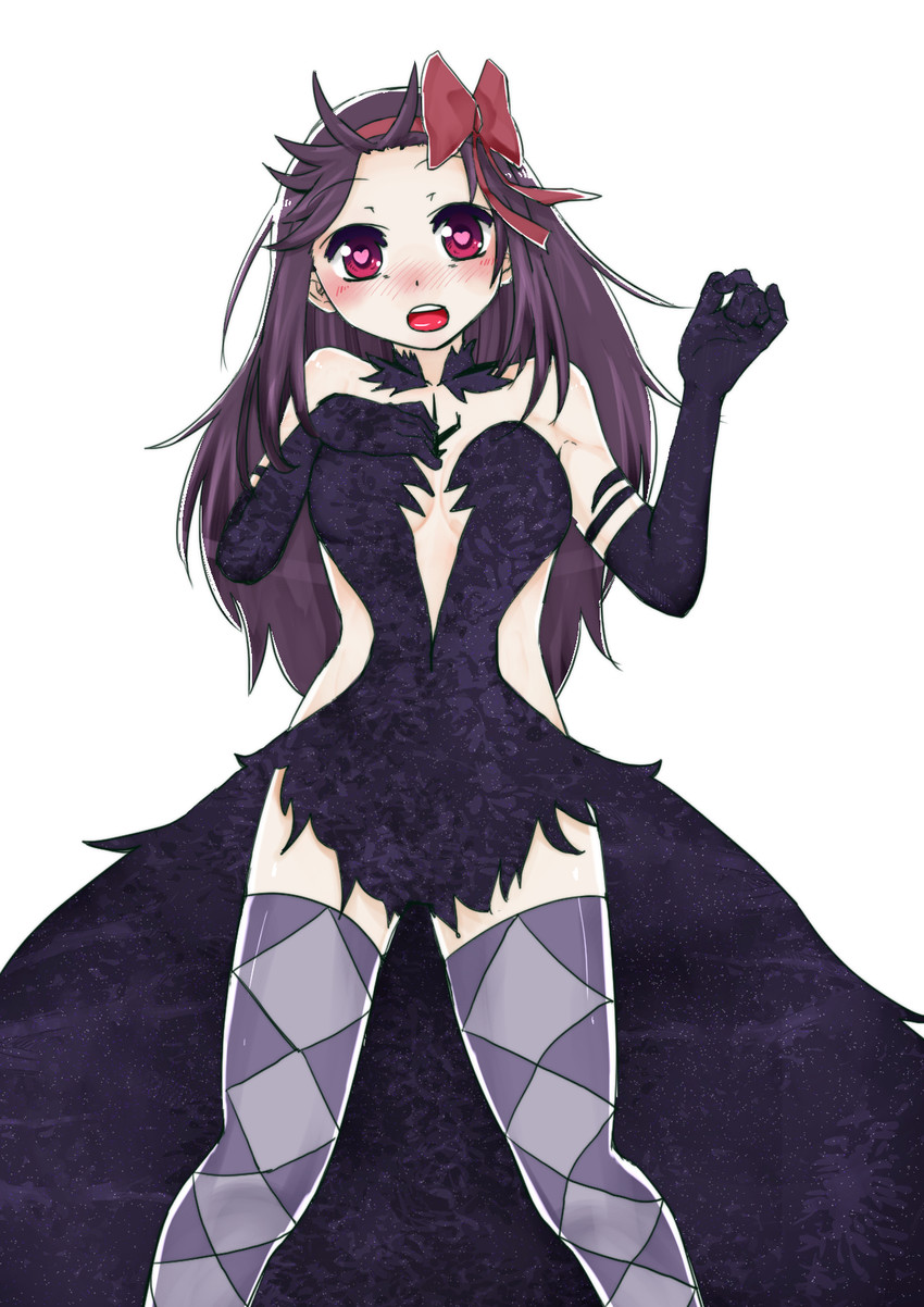 akemi homura and akuma homura (mahou shoujo madoka magica and 1 more) drawn by ouni_(best_akg_nextone)