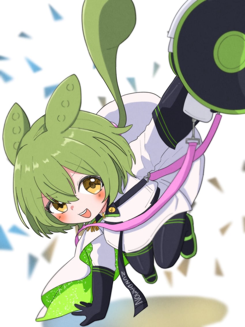 zundamon (voiceroid and 1 more) drawn by haru_maron