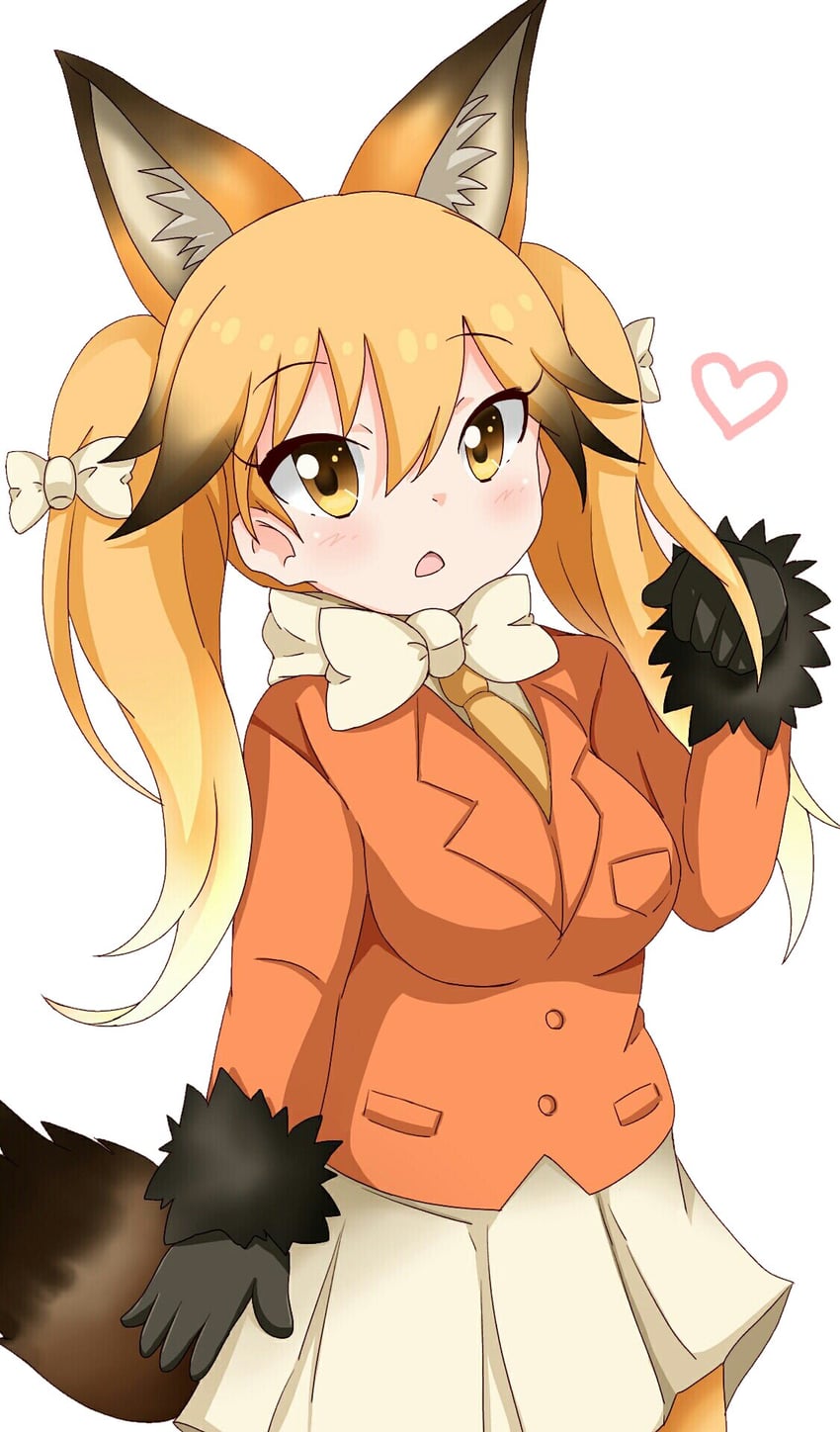 ezo red fox (kemono friends) drawn by hata_(user_ehfr2334)