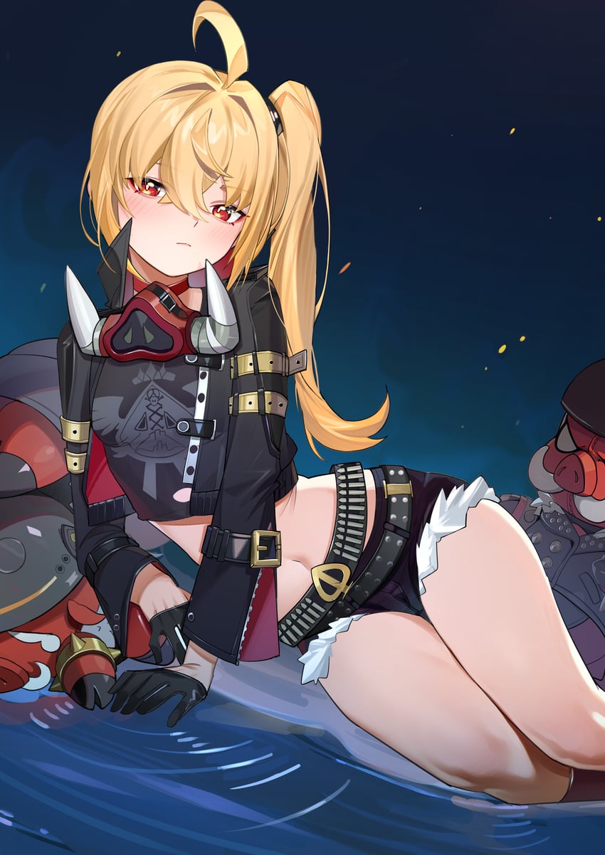 luciana de montefio and lucy's crew (zenless zone zero) drawn by yueyueyue_yao
