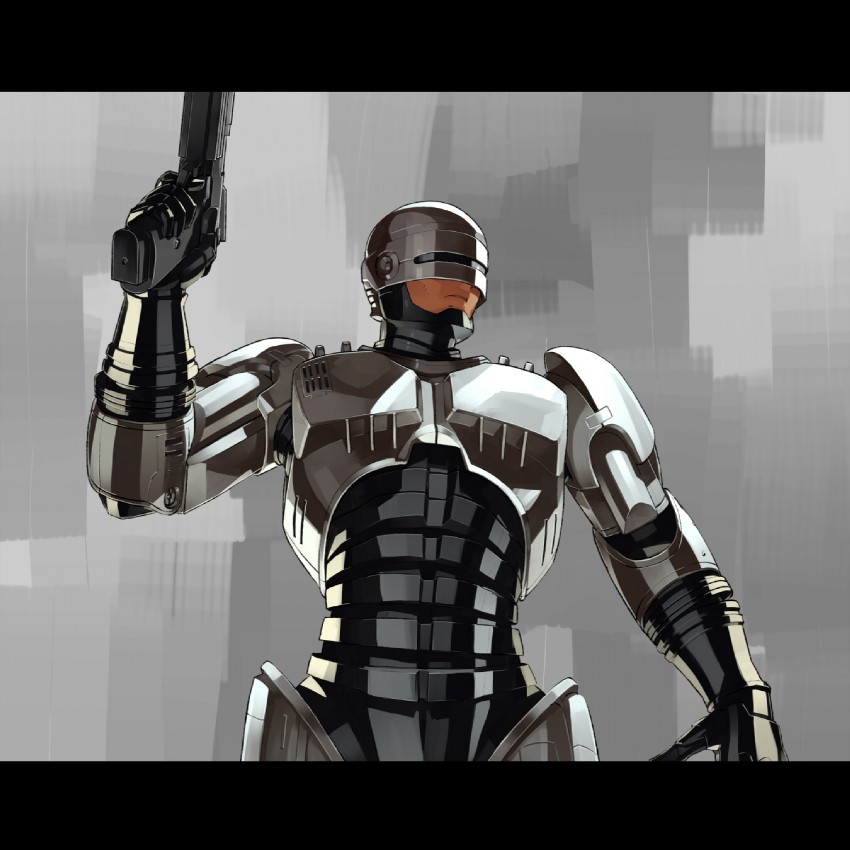 robocop and peter weller (robocop) drawn by shihou_(g-o-s)