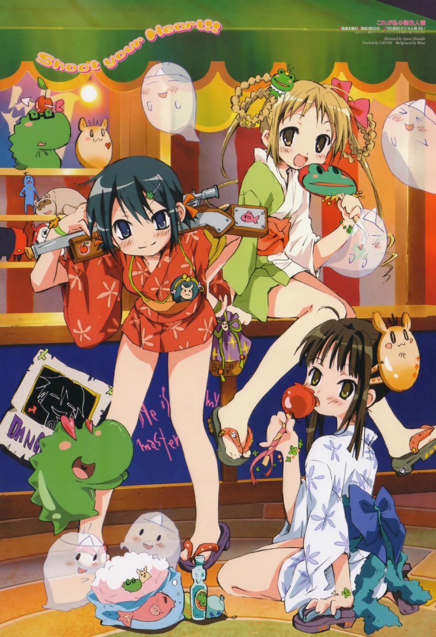 sawatari izumi, sawatari mitsuki, nakabayashi yoshitaka, pochi, kurauchi anna, and 2 more (kore ga watashi no goshujin-sama) drawn by shiraishi_ayumi