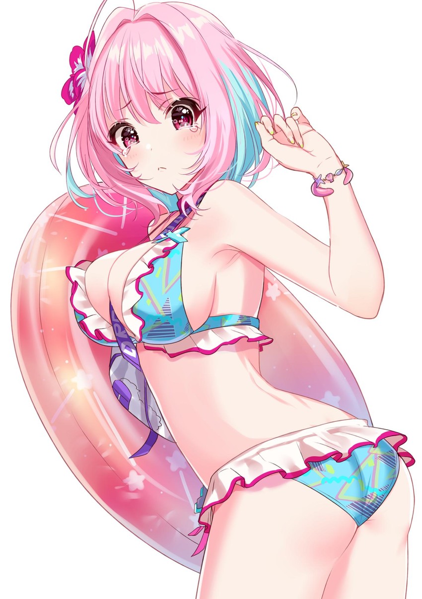 yumemi riamu (idolmaster and 1 more) drawn by misumi_(macaroni)