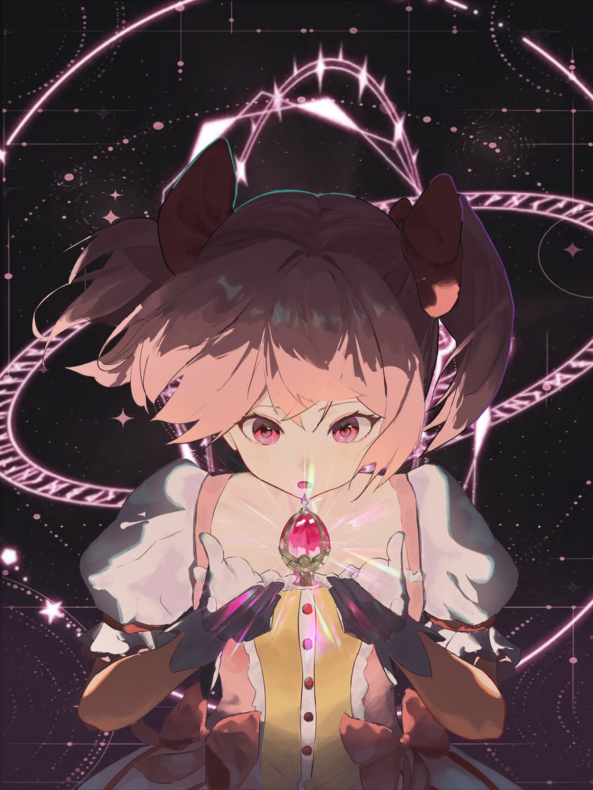 kaname madoka (mahou shoujo madoka magica) drawn by user_yjvm2424