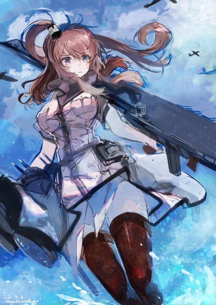 saratoga and saratoga mk ii (kantai collection) drawn by nagasawa_tougo