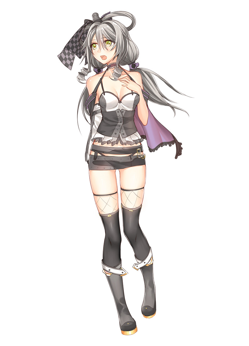 luo tianyi (vocaloid and 2 more) drawn by onceskylark