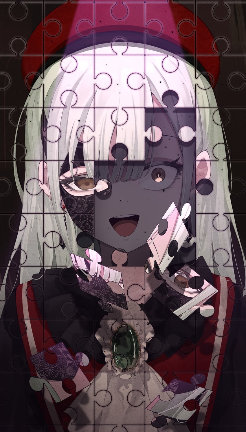 wakaba mutsumi and mortis (bang dream! and 1 more) drawn by feibai