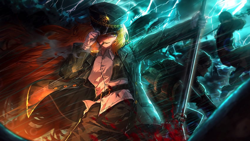 ishmael, yi sang, and heathcliff (project moon and 1 more) drawn by nai_ga