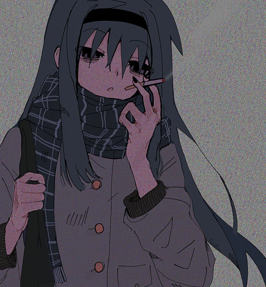 akemi homura (mahou shoujo madoka magica) drawn by r_(reijibnuy2)