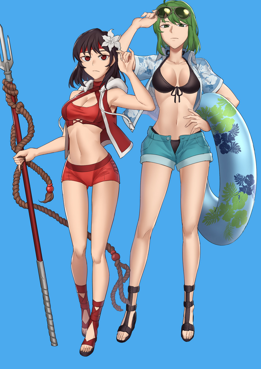 misha and eda (fire emblem and 1 more) drawn by ebinku